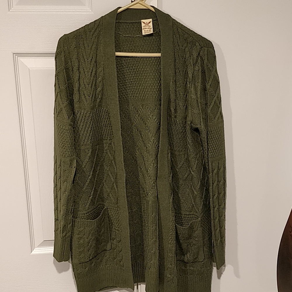 Faded Glory open front cardigan sweater